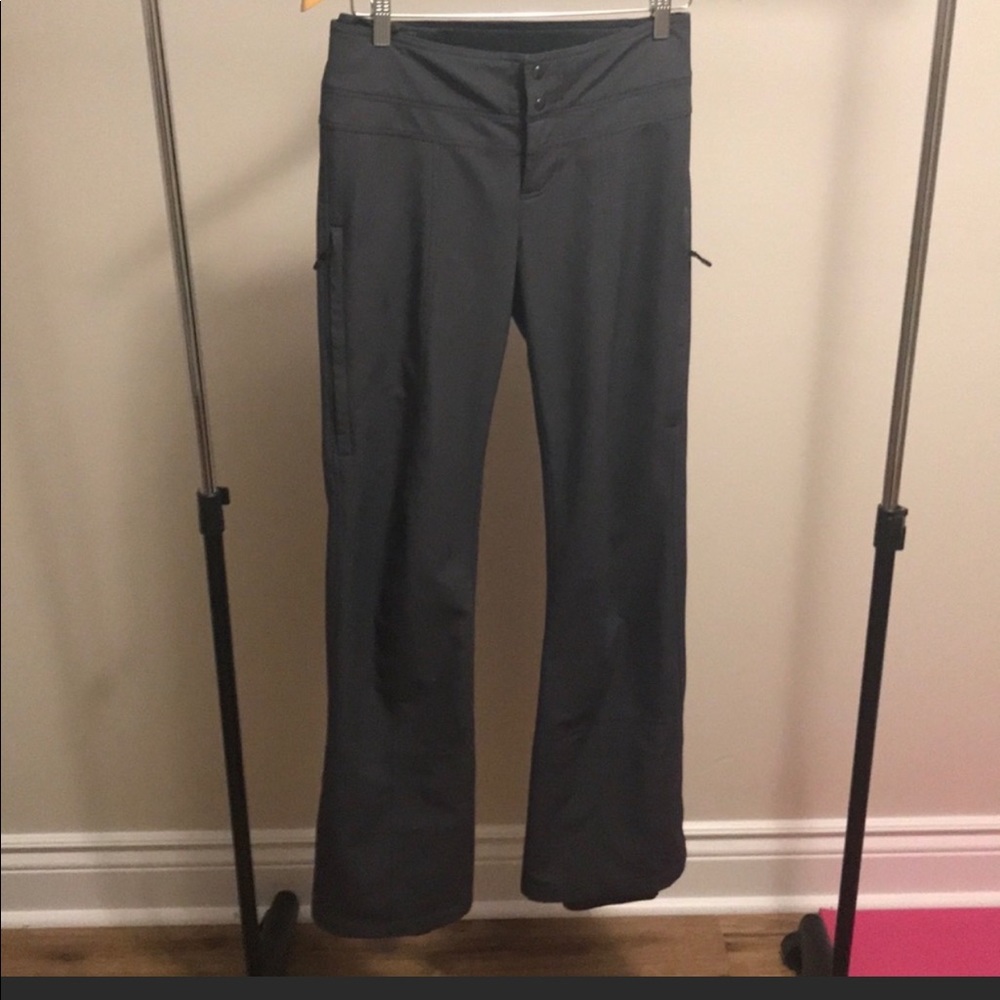 Dark Grey Lululemon Soft Shell Pants sz4